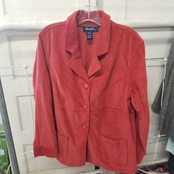 denim and co corduroy jacket
